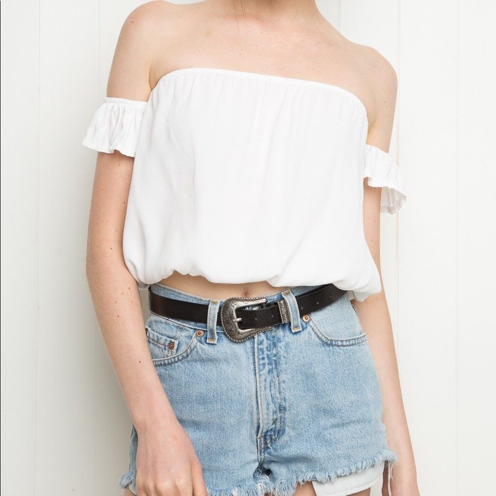 NEW W/TAGS! Brandy Melville Off the Shoulder Top